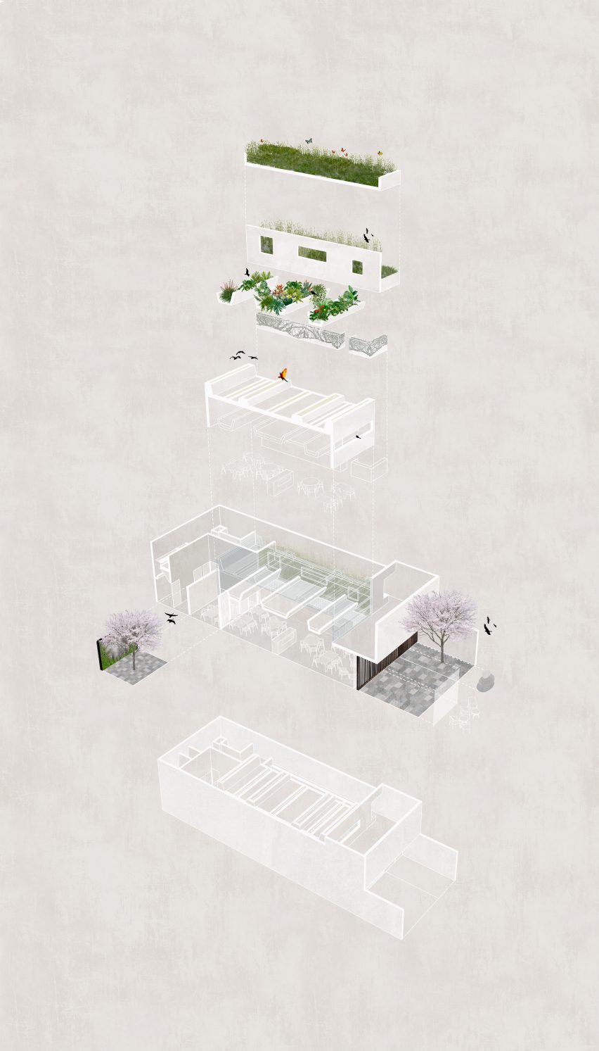 Statera Restaurant by MD 27 Architects Drawing