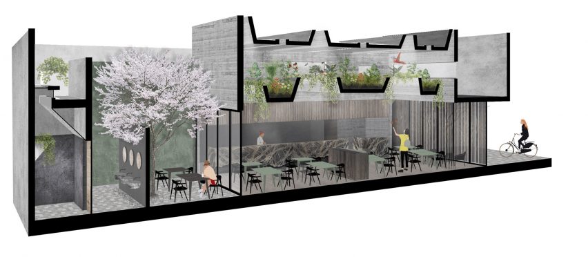 Statera Restaurant by MD 27 Architects Perspective