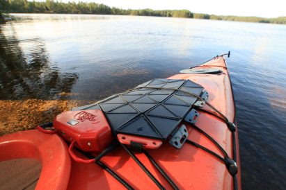 SunUp provides a backpack-hugging solar-power solution for hikers