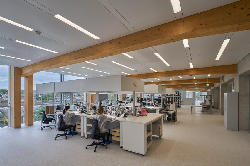 Swatch and Omega Campus by Shigeru Ban
