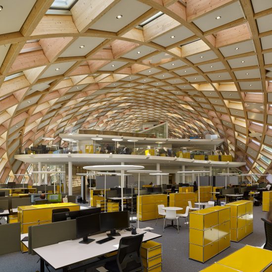 Swatch and Omega Campus by Shigeru Ban