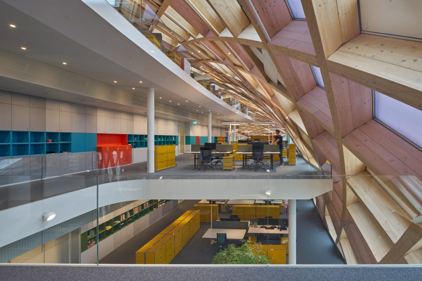 Swatch and Omega Campus by Shigeru Ban