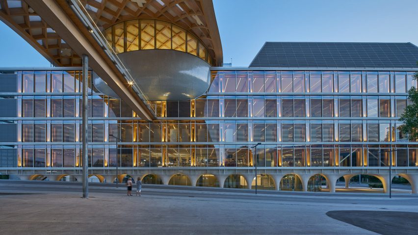 Swatch and Omega Campus by Shigeru Ban