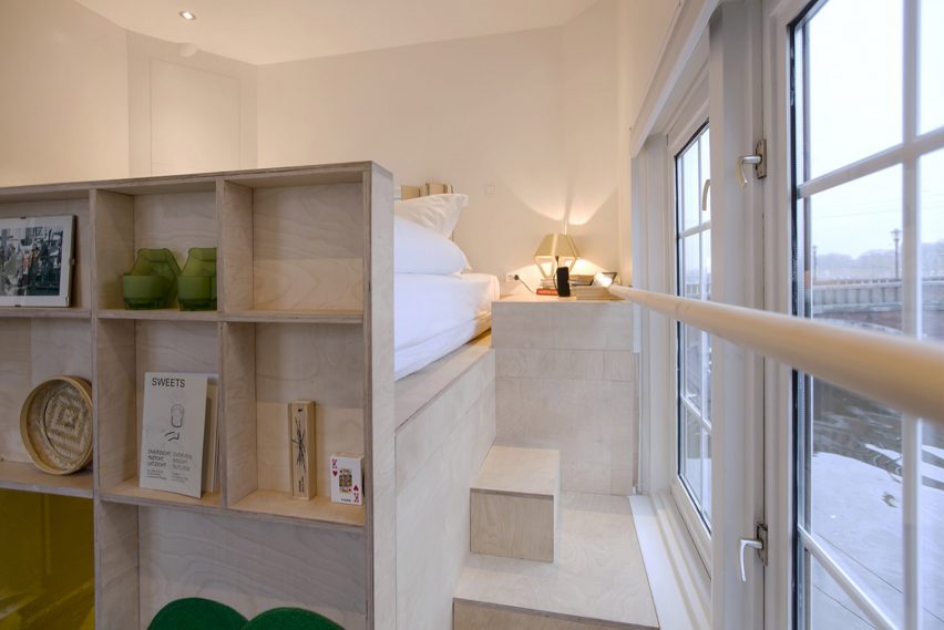 Sweets hotel in Amsterdam, designed by Space & Matter