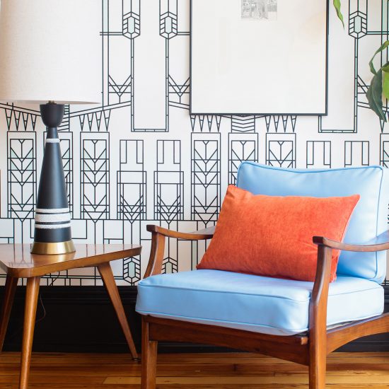 The Dwell Hotel becomes “Chattanooga’s living room” with retro furnishings from junk shops, eBay and Etsy