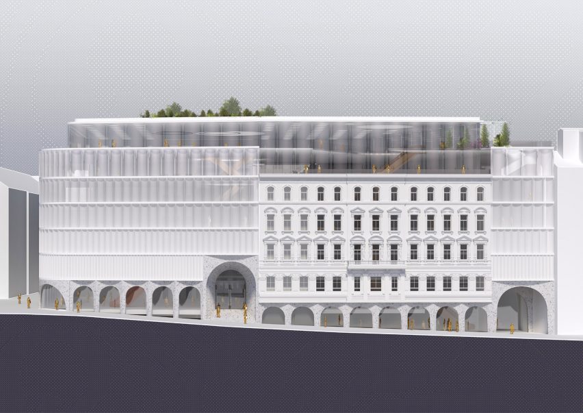 The Link department store and hotel by OMA for KaDeWe