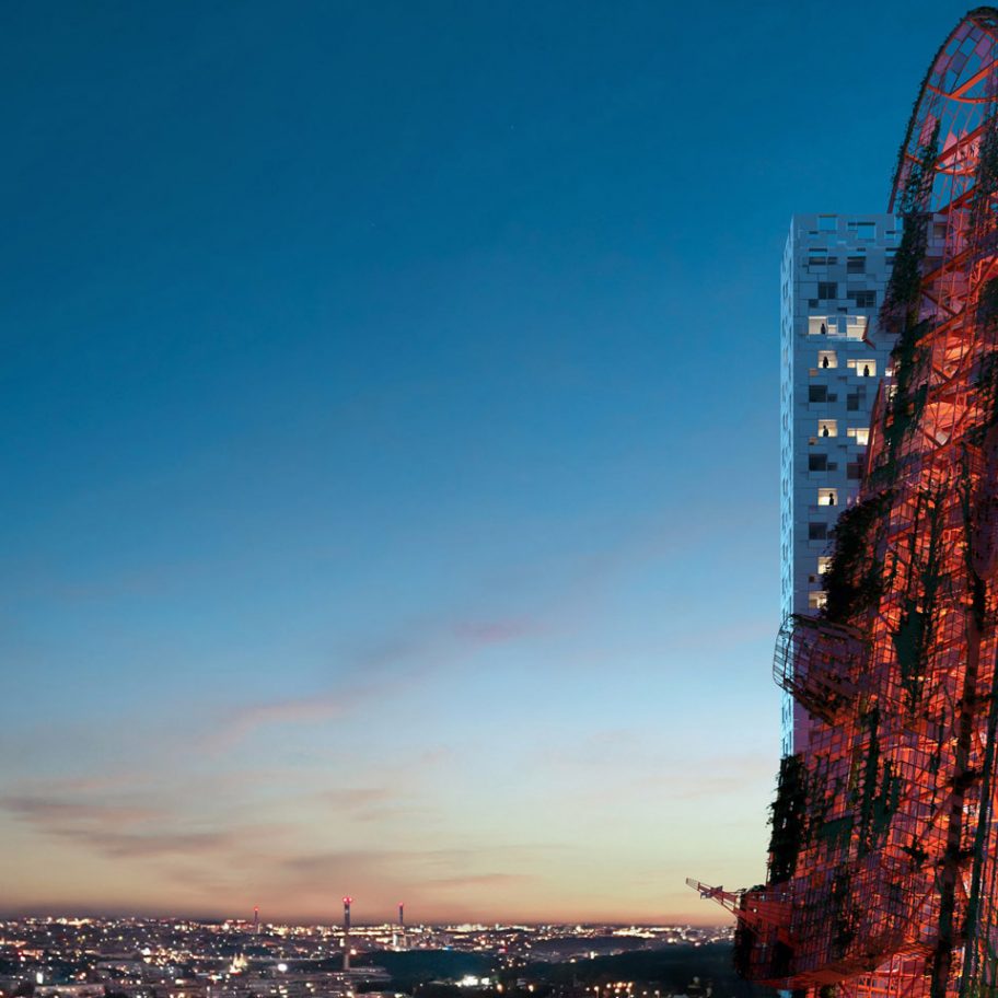 Top Tower by Black n' Arch and David Černý in Prague