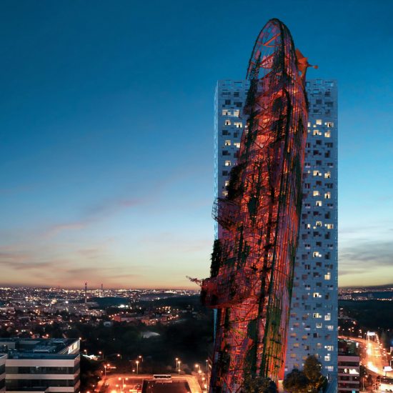 Top Tower by Black n' Arch and David Černý in Prague
