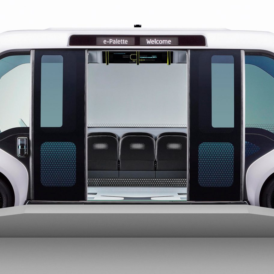 Toyota redesigns its e-Palette vehicle for Tokyo 2020 Olympic athletes