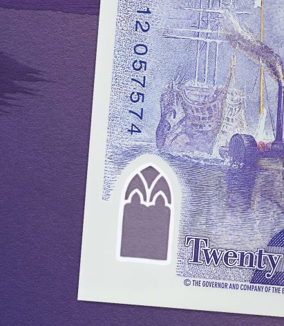 Britain's new £20 note is its "most secure" to date