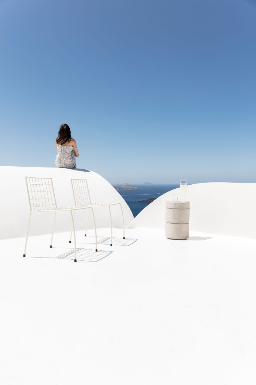 Two holiday residences in Fira by Kapsimalis Architects