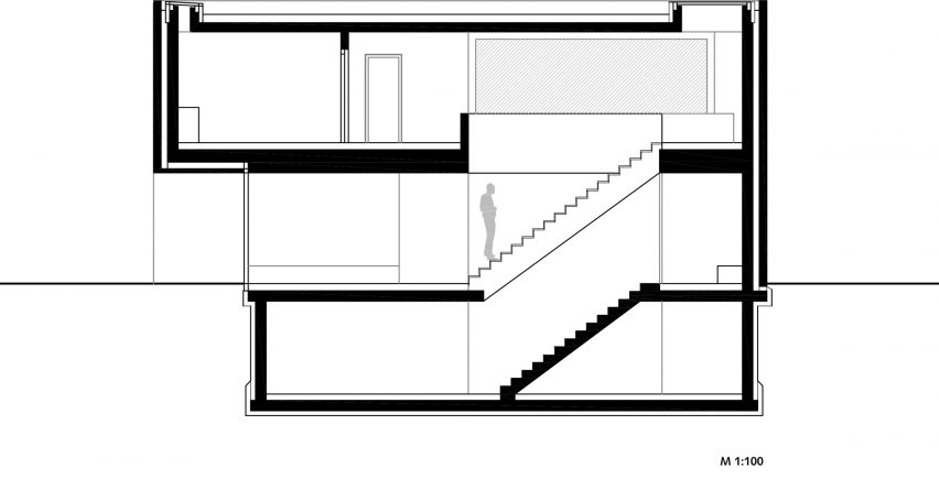 Section of UF Haus by SoHo Architektur