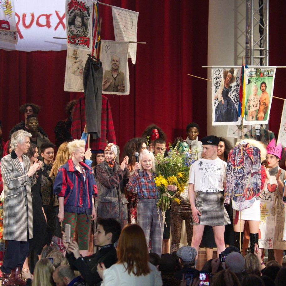 The "only way to save the world" in the climate crisis is to ban land ownership, says Vivienne Westwood