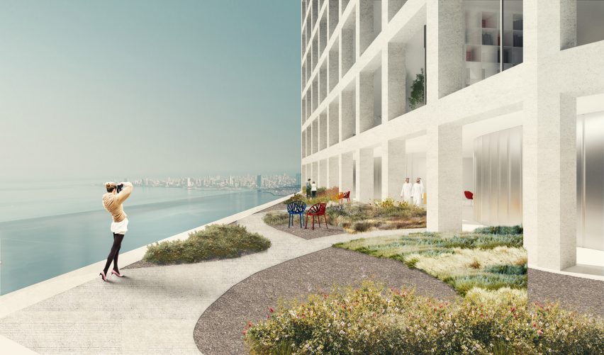 Wafra Tower by OMA