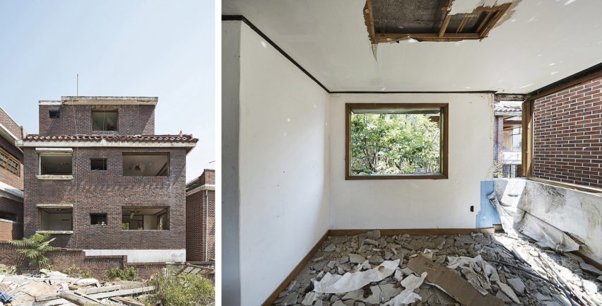 ArchiWorkshop's "funeral for a house" installation examines Seoul's redevelopment procedures