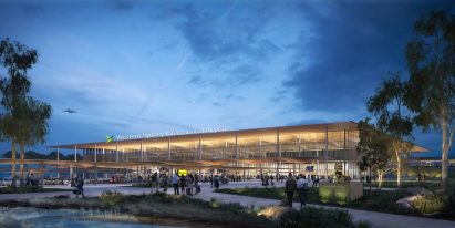 Visuals of Western Sydney International Airport by Zaha Hadid Architects and Cox Architecture in Australia