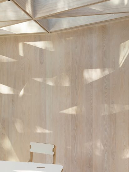 Wooden Roof by Tsurata Architects