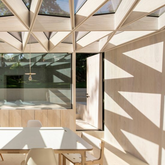 Wooden Roof by Tsurata Architects