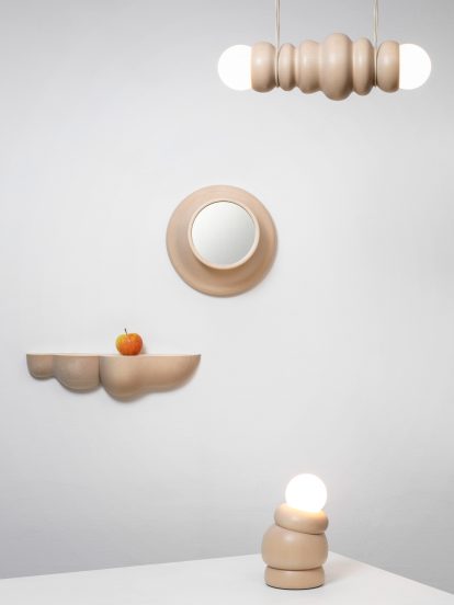 Studio Sain Bulbous lighting