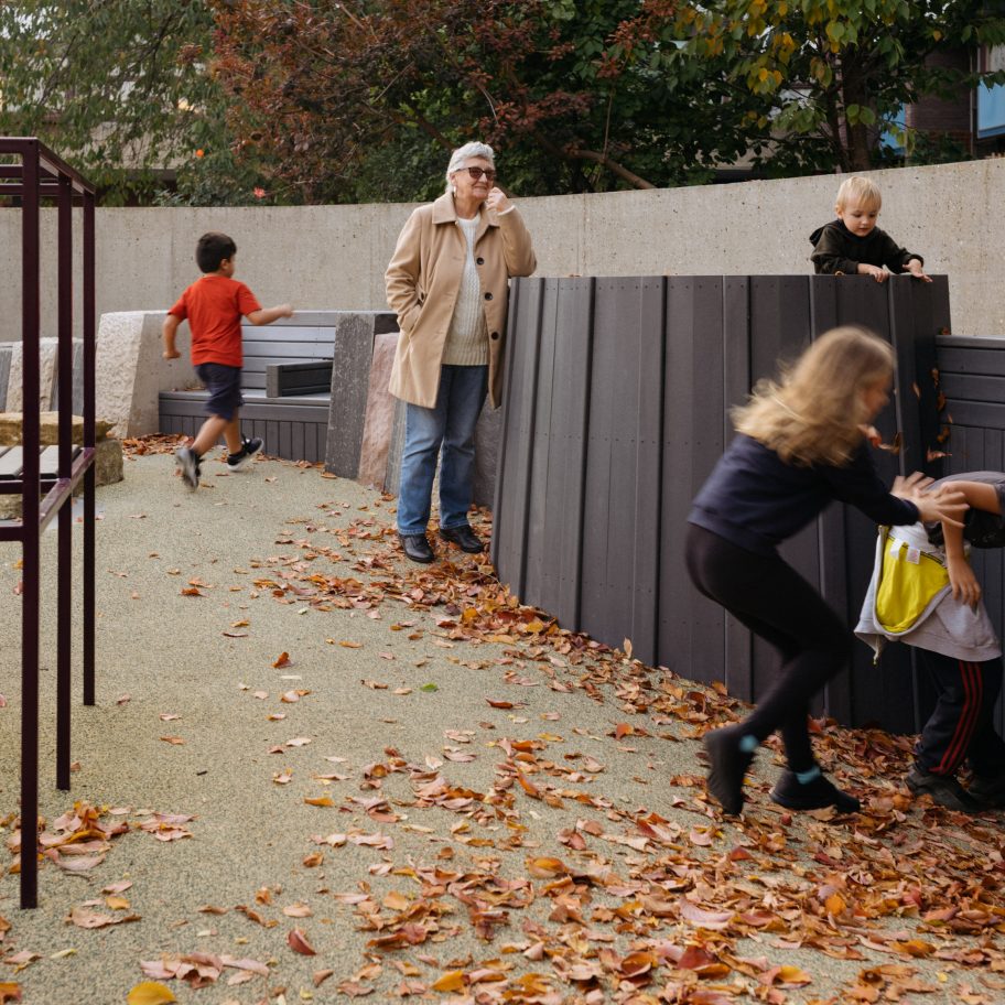Muf works with primary school pupils to build Golden Lane Estate playground