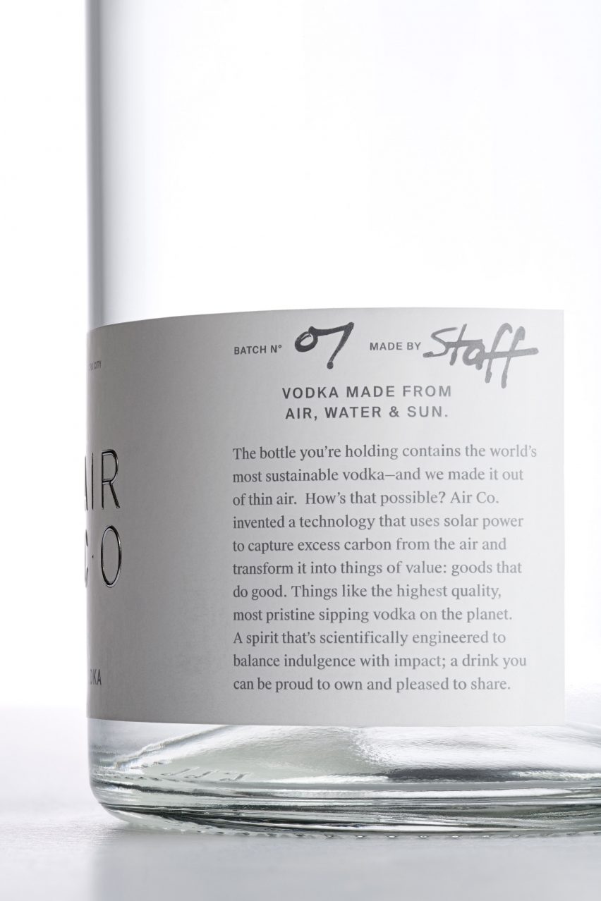 Air Co vodka