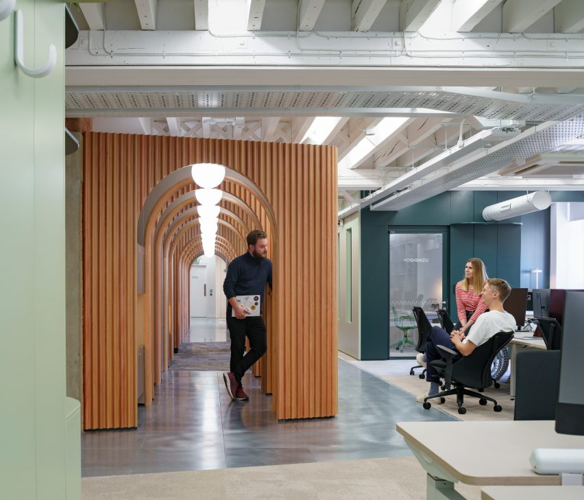 The Stoa & The Fora, Airbnb offices designed by Threefold Architects