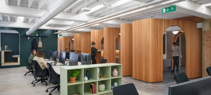 The Stoa & The Fora, Airbnb offices designed by Threefold Architects