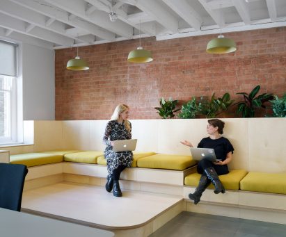 The Stoa & The Fora, Airbnb offices designed by Threefold Architects