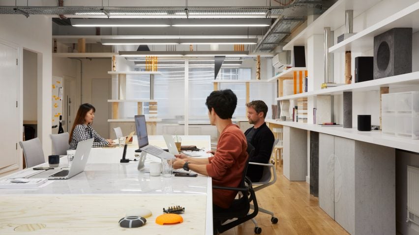 An Office of Stacked Things by Sam Jacob Studio