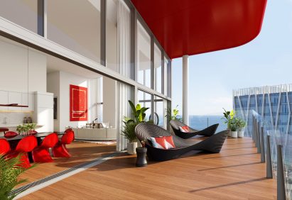 Visual of Antares by Studio Odile Decq in Barcelona, Spain