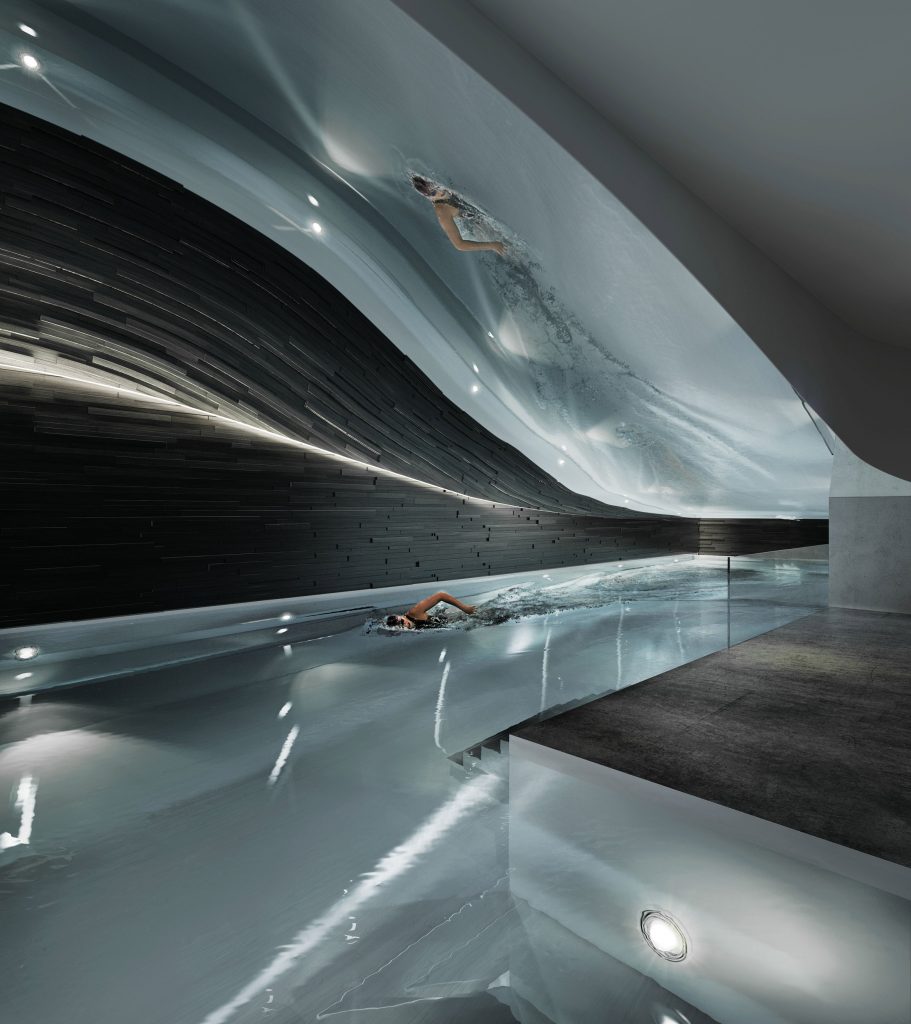 Visual of Antares by Studio Odile Decq in Barcelona, Spain