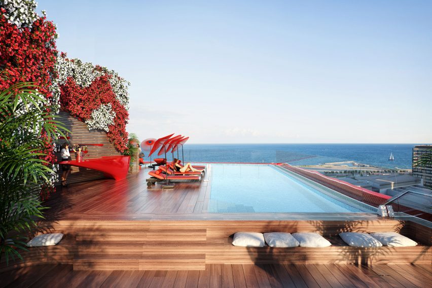 Visual of Antares by Studio Odile Decq in Barcelona, Spain