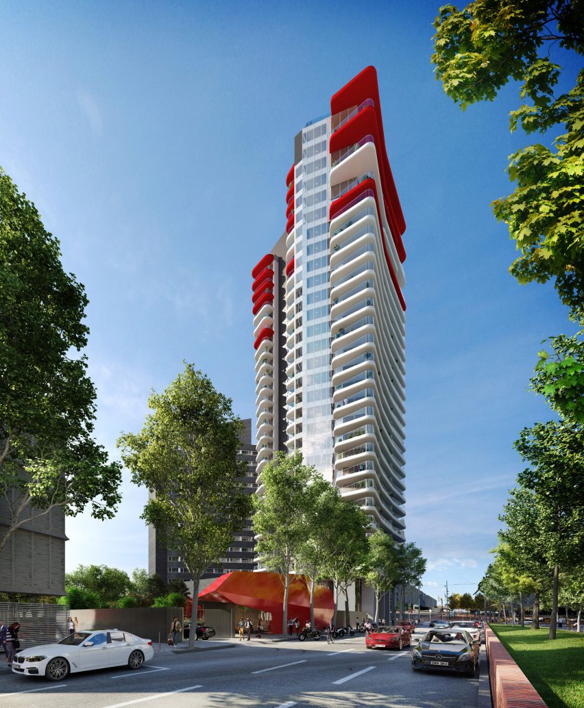 Visual of Antares by Studio Odile Decq in Barcelona, Spain