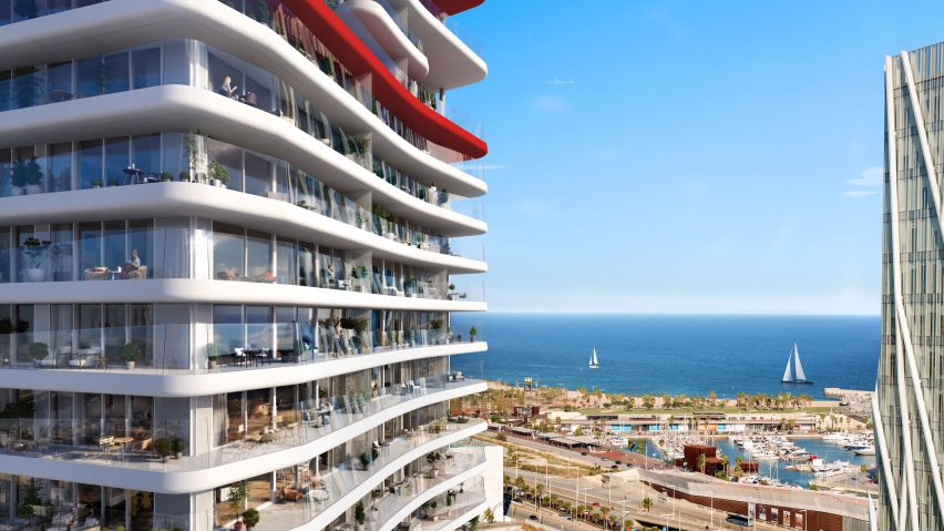 Visual of Antares by Studio Odile Decq in Barcelona, Spain