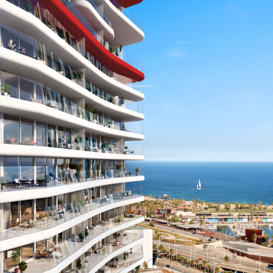 Visual of Antares by Studio Odile Decq in Barcelona, Spain