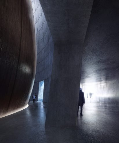 The Arc Visitor Center for Svalbard Global Seed Vault in Svalbard by Snøhetta