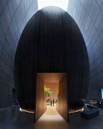 The Arc Visitor Center for Svalbard Global Seed Vault in Svalbard by Snøhetta