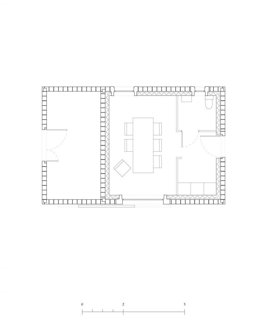 Plan of Archery House by Boman