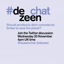 #dezeenchat concrete vs timber