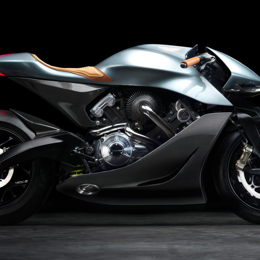Aston Martin forays into motorcycle design with AMB 001