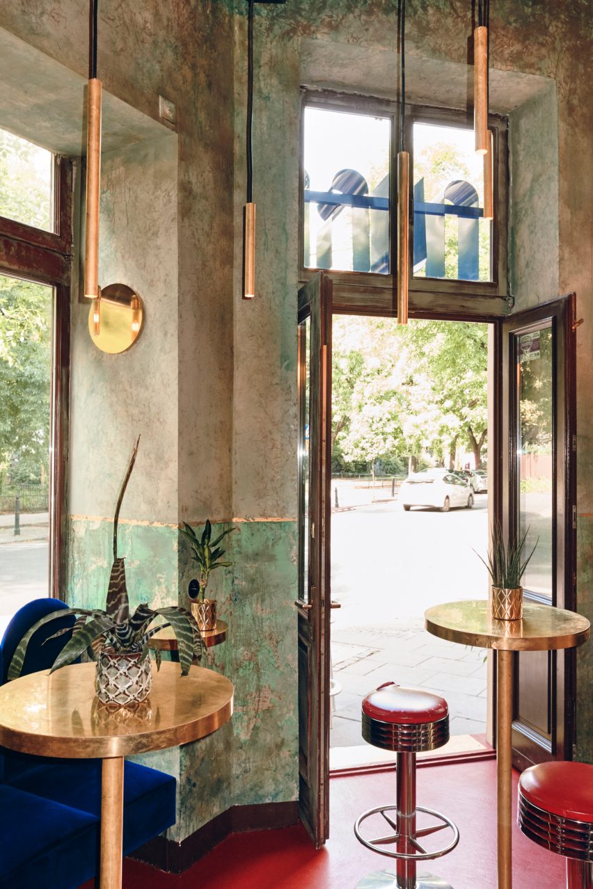Aura bar, Warsaw, designed by Kacper Gronkiewicz