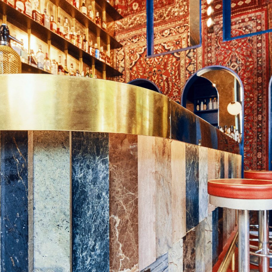 Aura bar, Warsaw, designed by Kacper Gronkiewicz