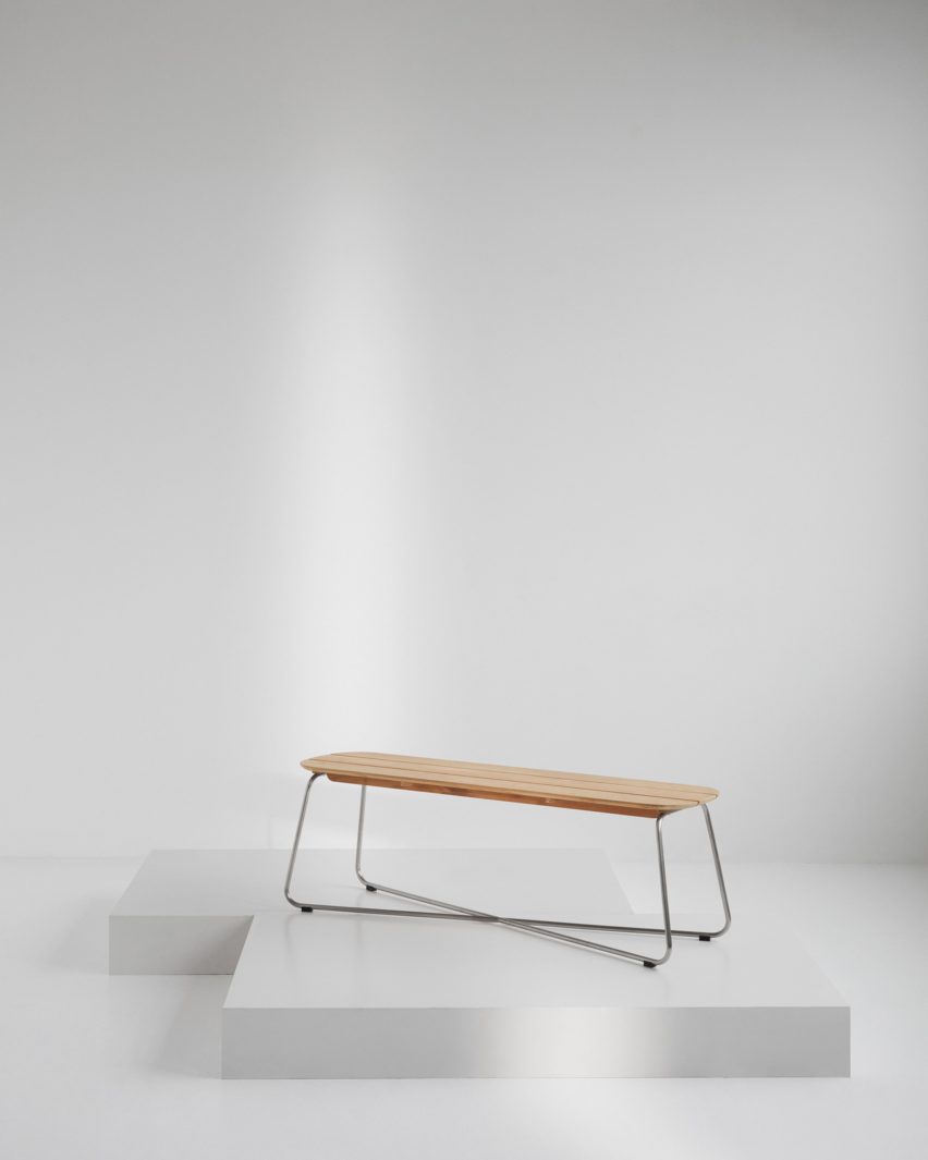 BIG furniture collection mimics the shape of lily pads