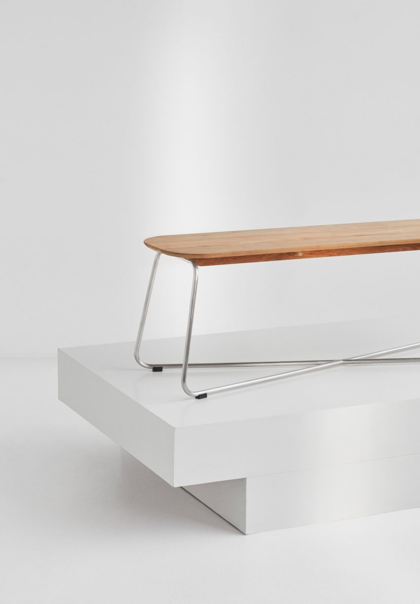 BIG furniture collection mimics the shape of lily pads