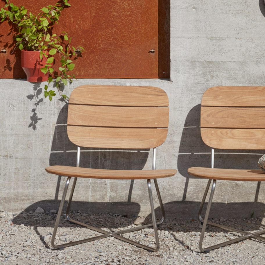 BIG furniture collection mimics the shape of lily pads