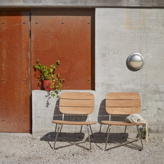 BIG furniture collection mimics the shape of lily pads