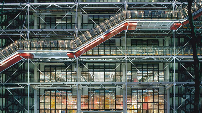 Centre Pompidou by Renzo Piano and Richard Rogers