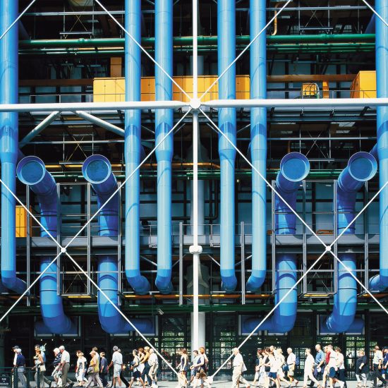 Centre Pompidou by Renzo Piano and Richard Rogers