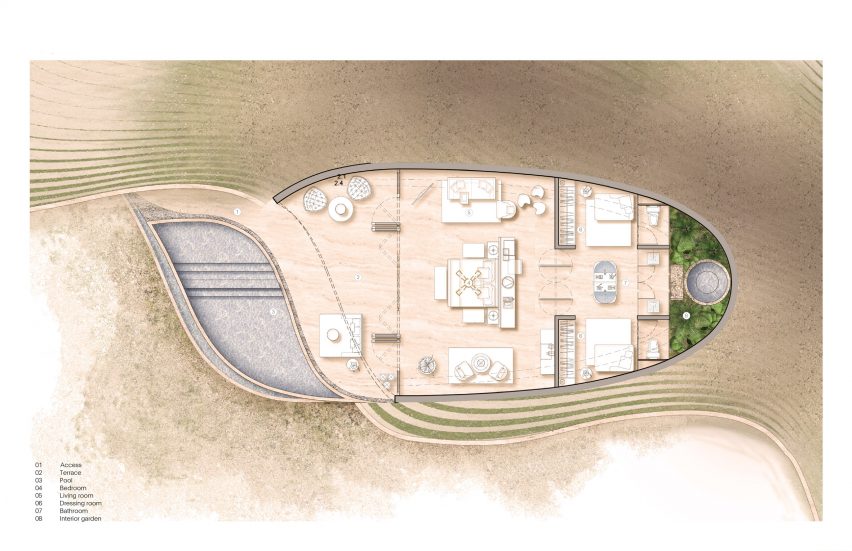 Chable Sea of Cortez by Sordo Madaleno Arquitectos