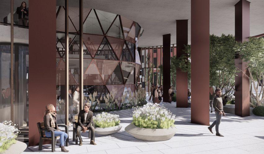 Citicape House with Europe's largest green wall in London by Sheppard Robson